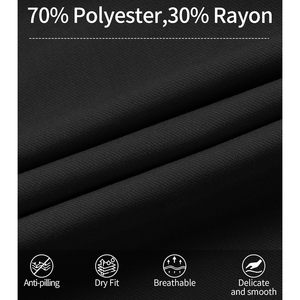 Pantalones de Vestir para Niños, Corte Recto, Cintura Ajustable, Poliéster de Peso Medio, con Bolsillos, para Niños Pequeños y Jóvenes - Product Image 5