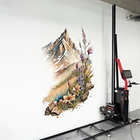 MK01 Nouveau robot d'impression murale automatique à encre UV avec tête d'impression DX7 Servo Control intelligent pour studio d'art Murs d'affichage immobilier