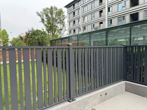 <span class=keywords><strong>Valla</strong></span> Vertical de Aleación de Aluminio Fácil de Instalar para Privacidad y Protección de Seguridad - Product Image 2