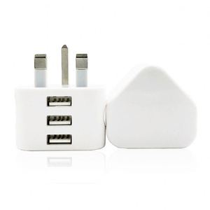 Best Selling 2.4A 2-port USB Travel Charger UK 3 Pin Android Fast Charger for iPhone 5 6 7 <b>8</b> 11 13 iPad - Product Image 5