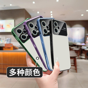 Lujo claro 6D galvanoplastia suave TPU con cámara funda protectora de teléfono para <span class=keywords><strong>Xiaomi</strong></span> <span class=keywords><strong>Redmi</strong></span> Note11 4G Note12 4G/5G 12 Pro Plus - Product Image 3