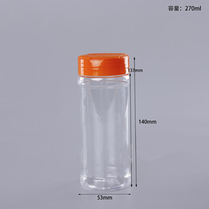 2025 Top bán gia vị lưu trữ hộp gia vị Jar Shaker tùy chỉnh Pet <span class=keywords><strong>PP</strong></span> trong suốt Muối gia vị chai cruet nhà bếp hạt tiêu Jar - Product Image 6