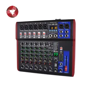 Terlaris 8 Saluran Musik Mixer Suara Audio dengan 99 DSP