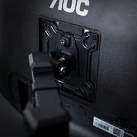 Nouveau modèle Ms006 Support de moniteur d'ordinateur fixe de bureau 17-32 pouces Base universelle avec rotation réglable
