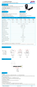Njxse K16 kẹp hiện tại <span class=keywords><strong>c</strong></span>ảm biến AC 10A 20A 50A 100A 150A 200A/DC <span class=keywords><strong>C</strong></span> 2.5 ± 0.625V 2.5 ± 1V 2 ± 1V với RJ45 chia lõi hiện tại <span class=keywords><strong>c</strong></span>ảm biến - Product Image 2