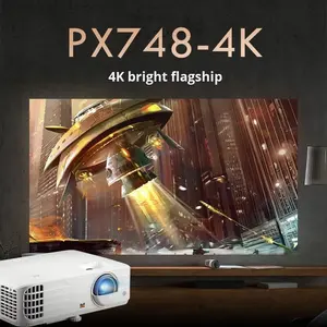 Proyector DLP 4K para Educación y Negocios PX748-4K, 4000 Lúmenes, Frecuencia de Actualización de 240 Hz, Lámpara LED, Batería Integrada, Portátil, <span class=keywords><strong>Internet</strong></span> - Product Image 3