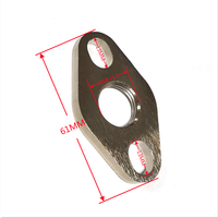 Junta de Brida M18 de Acero Inoxidable Mecanizada por CNC OEM para Sensores de Oxígeno Automotrices para Tacoma y Otros Modelos