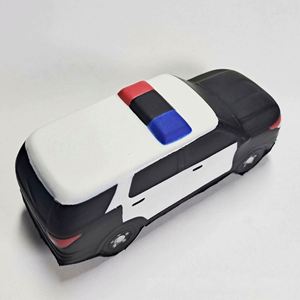Balle anti-stress publicitaire en mousse PU pour SUV de police, personnalisable avec logo imprimé - Product Image 5