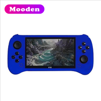 Console de jeu portable pour enfants J X53, écran HD de 5,1 pouces, console de jeu rétro, lecture de musique et de vidéos, regarder la télévision, lire des livres électroniques