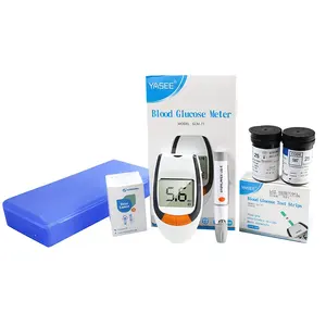 Kit <span class=keywords><strong>de</strong></span> Medidor <span class=keywords><strong>de</strong></span> <span class=keywords><strong>Glucosa</strong></span> en Sangre Eléctrico, Tiras Reactivas, Aguja para Extracción <span class=keywords><strong>de</strong></span> Sangre, Batería Integrada - Product Image 4