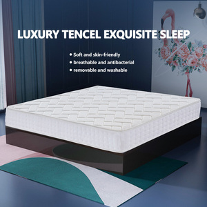 <span class=keywords><strong>Matelas</strong></span> Doux et Confortable pour la Peau, Antibactérien, Anti-acariens, à Ressorts Indépendants, Protection de la Colonne Vertébrale, Dureté Modérée - Product Image 6