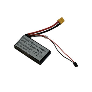 Flugzeug RC LiFePO4 Lipo 6,4V 2S 2000mAh 100C Akkupack für RC-Boot Funkempfänger Sender - Product Image 4