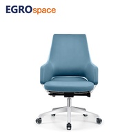 Chaise de bureau exécutive ergonomique pivotante inclinable pour réunions et conférences EGROspace