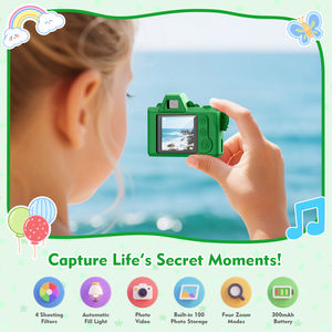 Cámara de Video de Juguete Pequeña y Linda <span class=keywords><strong>para</strong></span> Niños, <span class=keywords><strong>Mini</strong></span> Cámara con 4 Filtros - Product Image 2