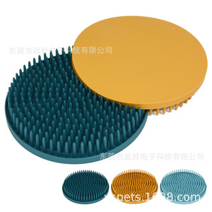 Tapis d'alimentation lente pour chien, rond, 250 mm, anti-étouffement, tapis à lécher pour chiens de taille moyenne - Product Image 2