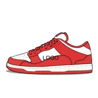 L & J sepatu grosir harga pabrik kualitas tinggi Logo kustom Sneakers pria sneakers kustom dengan logo