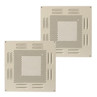 Module diffuseur à flux laminaire HEPA BOX, norme GMP, haute efficacité H13/H14, sortie d'air terminal pour ventilation CVC