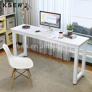 कार्यालय सम्मेलन छात्र लेखन या घर उपयोग के लिए नए आधुनिक लकड़ी के डेस्कटॉप कंप्यूटर डेस्क - Product Image 2