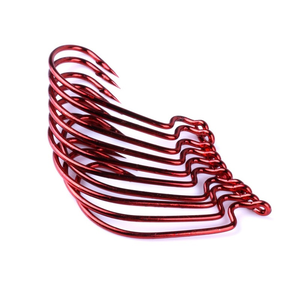 Meilleure usine chinoise, vente en gros d'hameçons de pêche en acier à haute teneur en carbone, lot d'hameçons en vrac pour la pêche en eau salée, pour poisson-chat, poulpe, <span class=keywords><strong>truite</strong></span>, snapper - Product Image 4