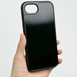 Cubierta móvil en blanco con ranuras de doble cara internas y externas de alta calidad, funda de teléfono TPU + PC suave de cuero personalizado para iPhone 16E - Product Image 1