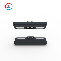 Conector Magnético de 2 Pines, Conector Pogo Pin de 2.2mm de Paso, 5V2A, Conector Magnético de Alimentación CC con Resorte