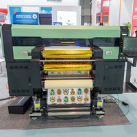 Ingani Machine d'impression par transfert de film PET UV Film de laminage de feuille d'or A1 Imprimante UV DTF d'autocollants A4 A3 or