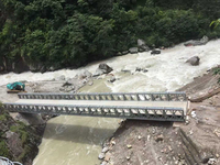 Panneau modulaire de haute qualité Ponts Bailey Équipement de construction à double voie pour le soudage par découpage lourd de structure en acier