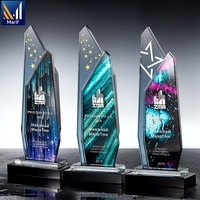 Trophées en cristal sur mesure, médailles créatives imprimées en couleur, récompenses gravées pour enfants, trophées de champion d'équipe, récompense pour employé exceptionnel