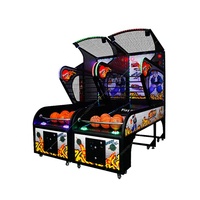 Machine de jeu de basket-ball d'arcade, machine de jeu de basket-ball de rue, jeu de basket-ball électronique pour type MDF anglais