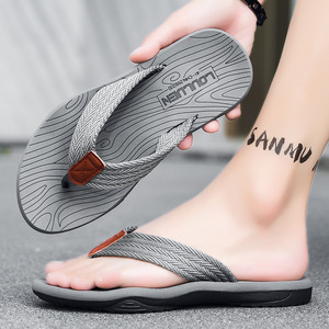 Pantoufles simples et populaires pour hommes, légères et peu coûteuses, sabots et sandales pour hommes - Product Image 4