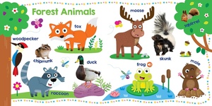 Libro Sonoro per Bambini 'Parliamo degli Animali' con 6 Pulsanti, Libro Educativo con Suoni di Animali - Product Image 4