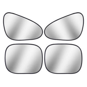 Parasoles Laterales para Ventanas de Coche, Color Plata Titanio, Adsorción Electrostática, PVC, Aislamiento Térmico, Cortina de Privacidad - Product Image 1