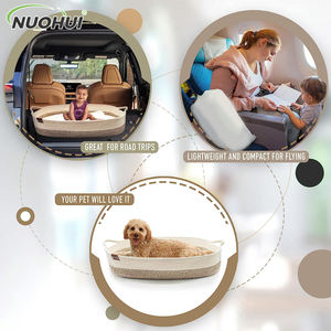 Panier à langer pliable en corde de coton Maydow, moderne et simple, avec poignée, pour nouveau-né, berceau Moïse, personnalisable, 76x40x13cm - Product Image 5