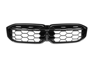 Pour BMW G20 G28 LCI calandre avant noir brillant simple/Double grille centrale maille pour BMW série 3 2023-IN - Product Image 3