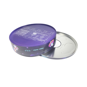 Boîte métallique ronde à personnaliser, emballage personnalisable en étain pour cookies et chocolats - Product Image 4