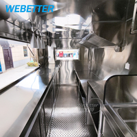 Camion de restauration mobile WEBETTER avec machine à expresso, entièrement équipé, pour boissons