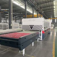 Mesin Penghemat Energi Kapasitas Tinggi dengan Motor Gearbox Terkendali PLC untuk Tungku Tempering Kaca Easttec