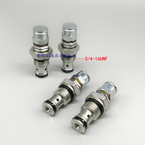 Válvula de control de flujo hidráulico LRV06-02 3/4 pulgadas de dos vías para componentes hidráulicos - Product Image 1