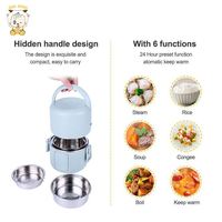 Haute qualité couleur Smart Mini petite capacité pièces de rechange gratuites cuiseur à riz électrique 2L