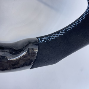 Volante Deportivo de Fibra de Carbono Forjado Profesional en Oferta para <span class=keywords><strong>Hyundai</strong></span> Elan I30n/<span class=keywords><strong>2021</strong></span> <span class=keywords><strong>Hyundai</strong></span> <span class=keywords><strong>I20</strong></span> /i30n/Elantra <span class=keywords><strong>N</strong></span> - Product Image 5