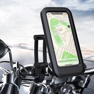Portatelefono da bicicletta impermeabile scatola per telefono con schermo tattile custodie per <span class=keywords><strong>moto</strong></span> manubrio per <span class=keywords><strong>moto</strong></span> cellulari - Product Image 6