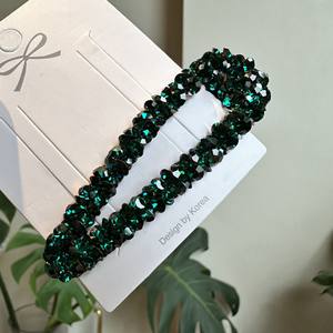 คลิป bb หรูหราของ Yanye สำหรับเด็กผู้หญิงปิ่นปักผมแฟชั่นแสงประกายเพชรเช็กทำจากพลาสติกที่ทนทาน - Product Image 4