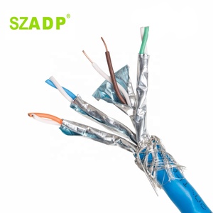 <span class=keywords><strong>สาย</strong></span>เคเบิลเครือข่ายชนิดคู่บิดเกลียวแบบมีฉนวนป้องกัน Cat7 ความเร็วสูง ราคาโรงงาน พร้อมสาย<span class=keywords><strong>แลน</strong></span> 305 <span class=keywords><strong>เมตร</strong></span> 4 คู่ 8 แกน - Product Image 5