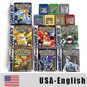 Cartucho de Juego Sellado con Caja y Manual para GBC, Edición Pokémon Oro, Plata, Cristal, Rojo, Amarillo, Azul y Verde, de USA Battery Save - Product Image 3