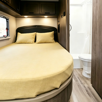 Matelas de luxe silencieux ergonomique en mousse à mémoire de forme haute densité pour voiture et camping-car avec soutien multi-zones, soulagement de la pression et options personnalisables
