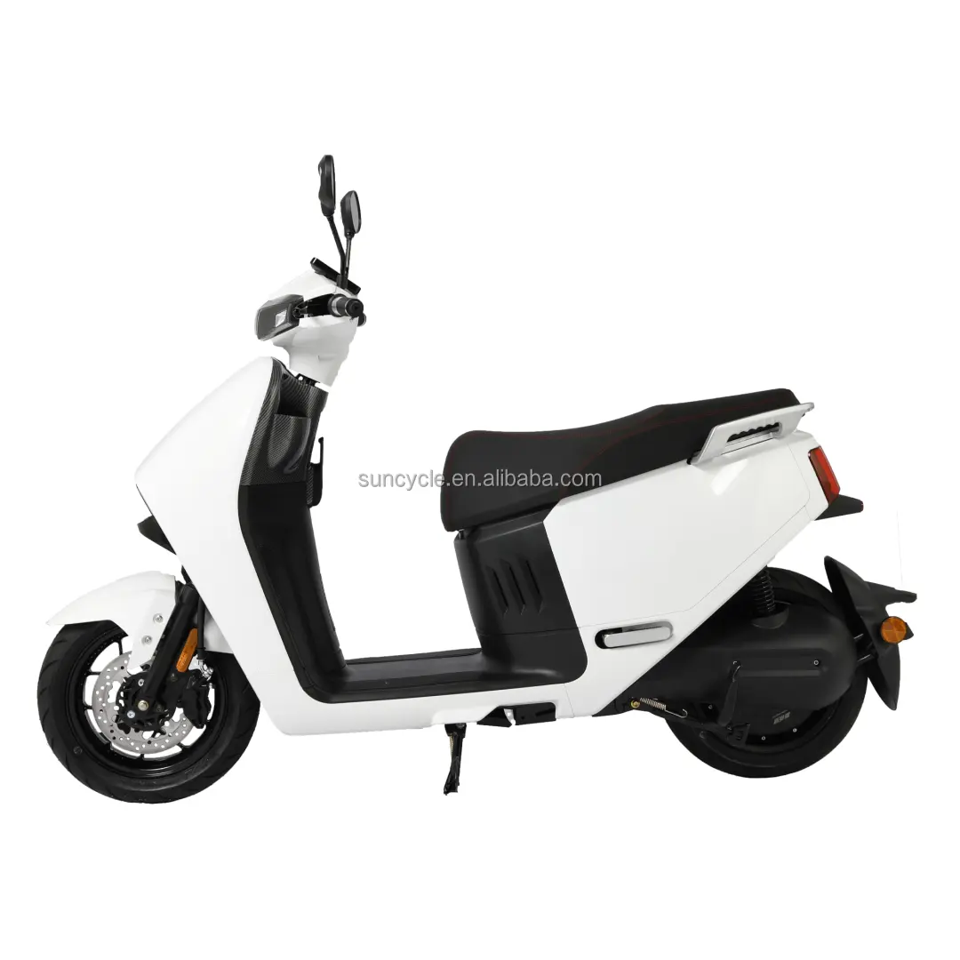 High Speed Electric Scooter 72v 20ah 40ah 1000w 1500w 2000w Ckd Electric Motorcycle with Pedals Disc Brake