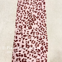 Tissu en crêpe de Chine beige à imprimé léopard, infroissable, doux et respirant pour robes, jupes, abayas et foulards pour femmes