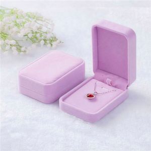 Wholesale Custom Rectangle High-grade Velvet Jewelry Packaging <b>Boxes</b> for Necklaces & <b>Earrings</b> Premium Paper Custom Logo - Product Image 2