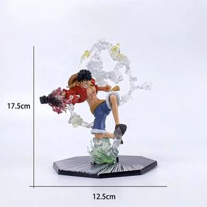 Venta caliente Fire Fist Luffy Ace Demon <span class=keywords><strong>Slash</strong></span> Zoro Demon Wind Leg Sanji PVC Anime Figuras de acción - Product Image 3