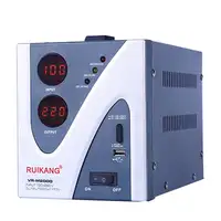 차가운 팬을 위한 USB 규칙 전압 NDR-2000VA V 10KVA 자동적인 전압 안정제를 가진 220 릴레이 유형 전압 조정기